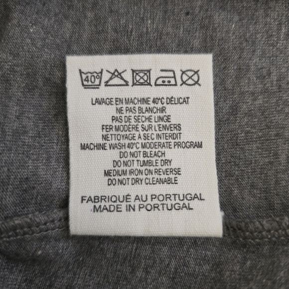 NWT LOULOU STUDIO Mahina Gray Pima Cotton Tank XS - Picture 9 of 9